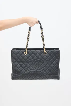 2012 Black Caviar Grand Shopping Tote Bag