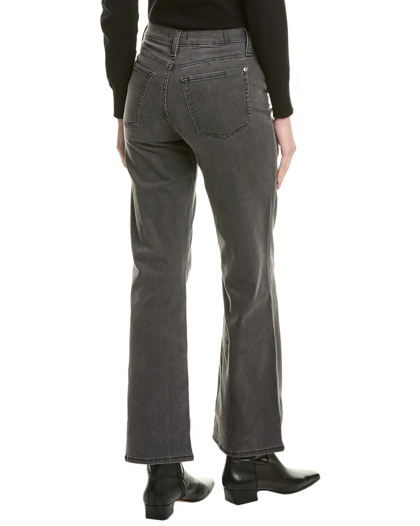 7 For All Mankind Alexa Washed Black Trouser Jean