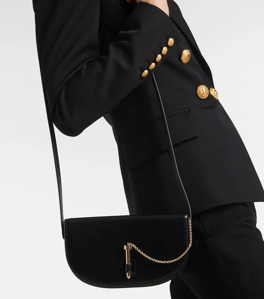 Aquazzura Tribeca leather crossbody bag