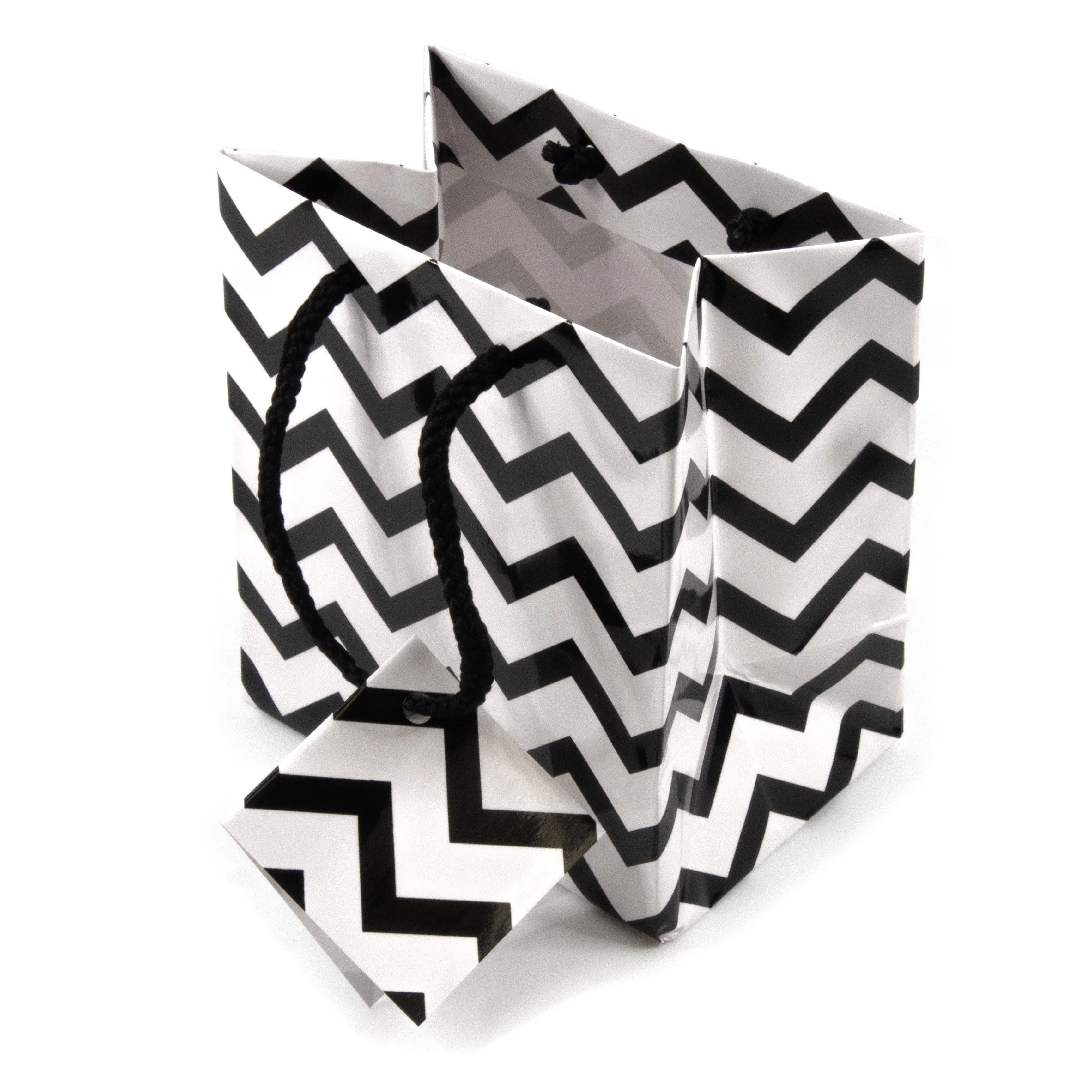 Assorted Chevron Gift Bag Paper Tote