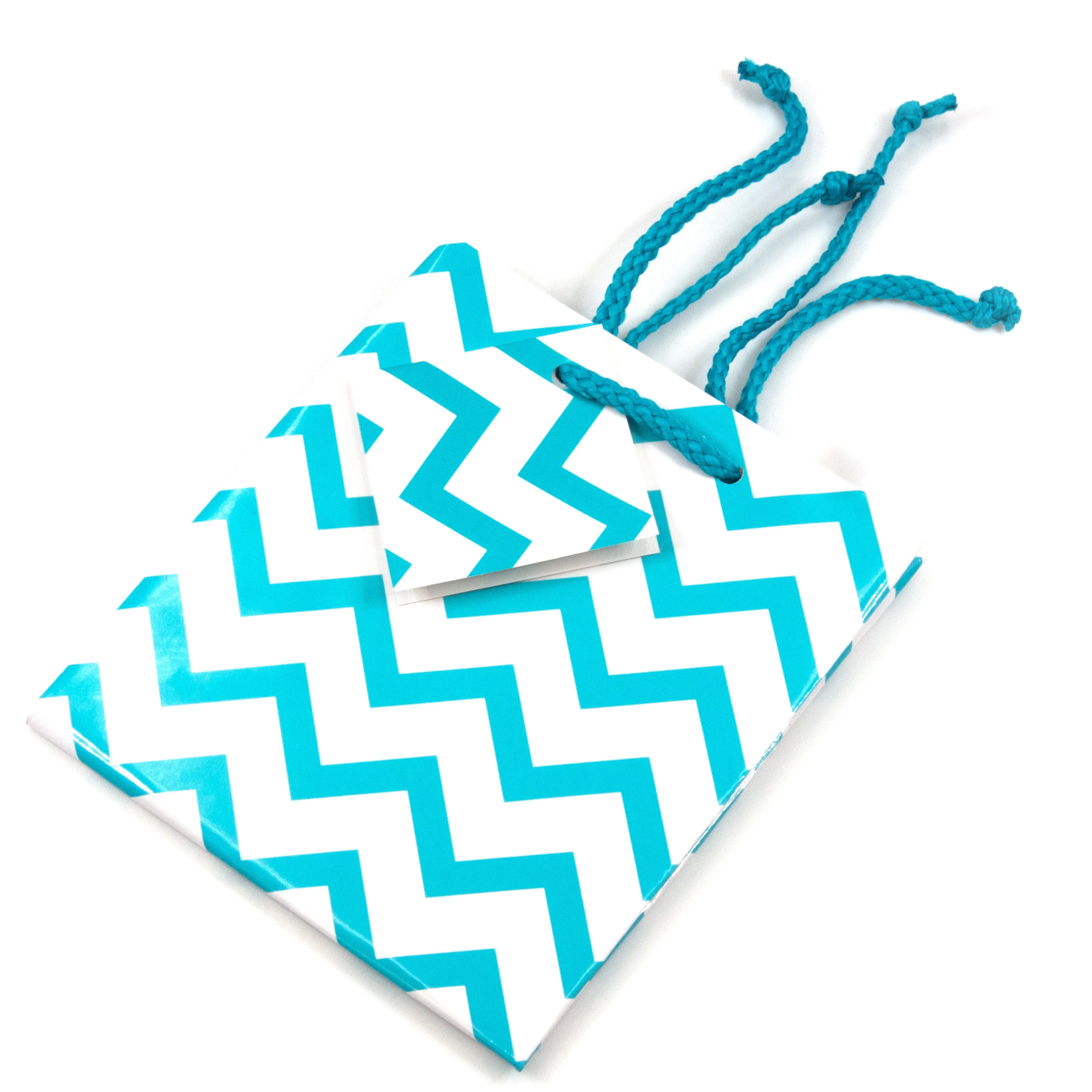Assorted Chevron Gift Bag Paper Tote