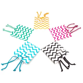 Assorted Chevron Gift Bag Paper Tote