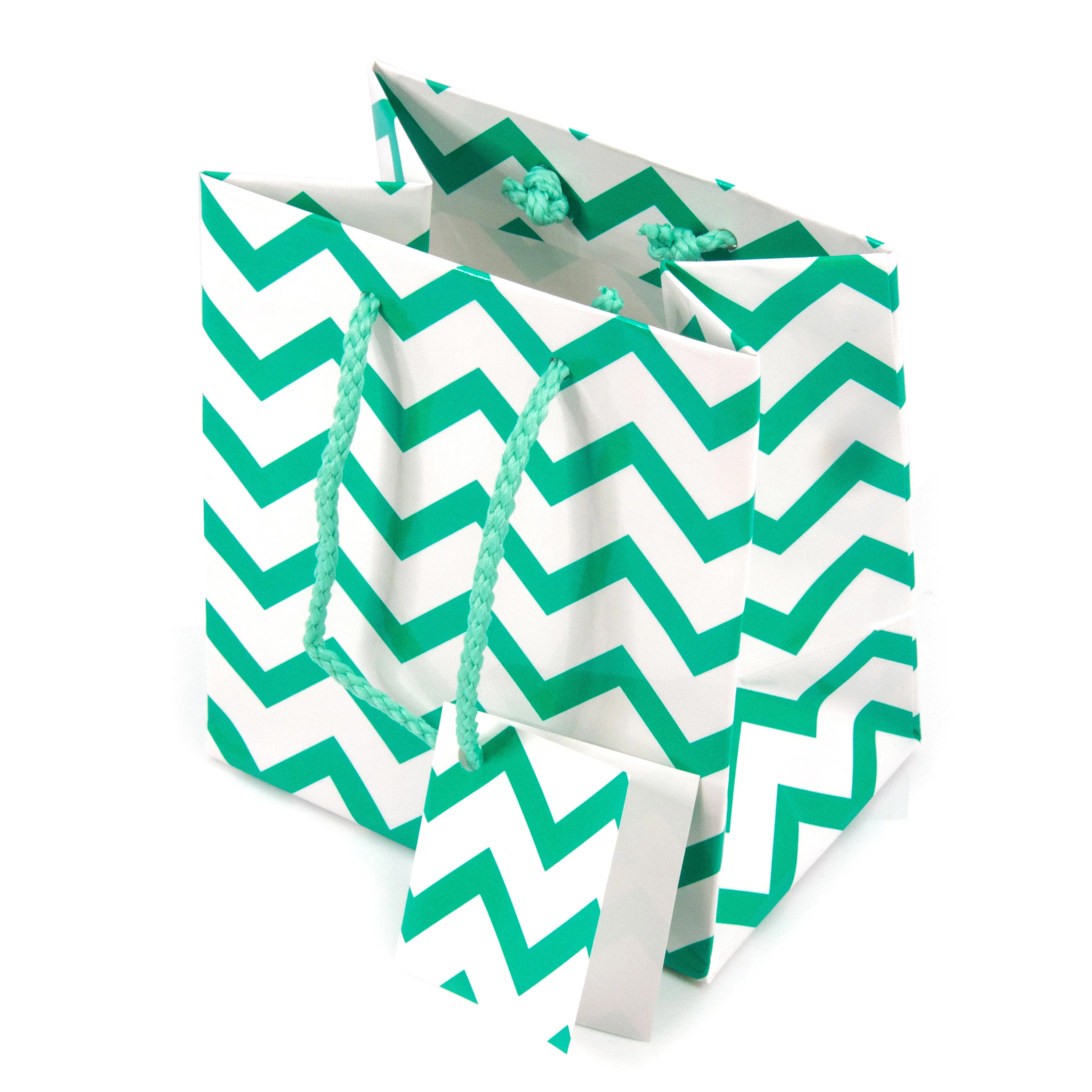 Assorted Chevron Gift Bag Paper Tote