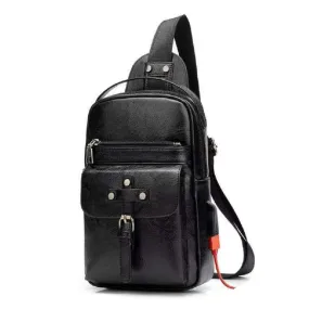 Backpack Waist Shoulder bag compatible with Ebook, Tablet and for HiSense KingKong 6 (2019) - Black