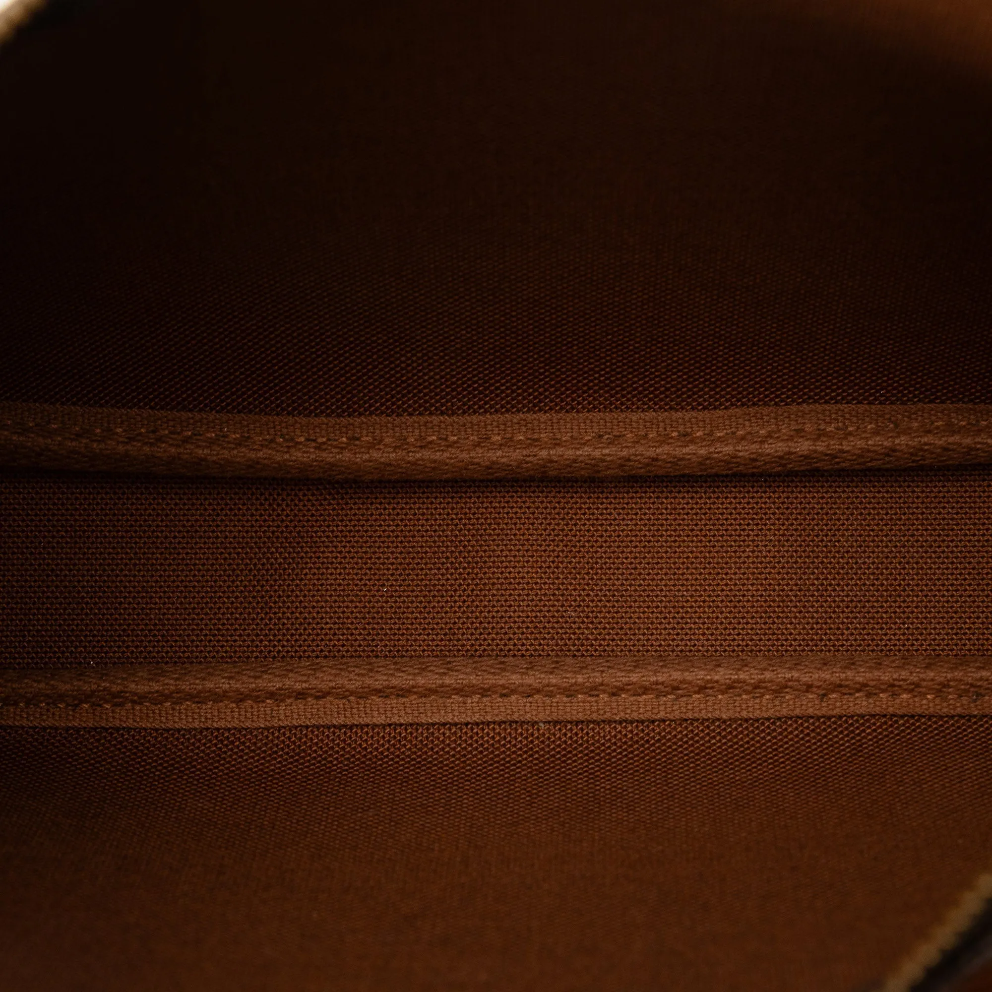 Brown Louis Vuitton Monogram Pochette Accessoires Baguette