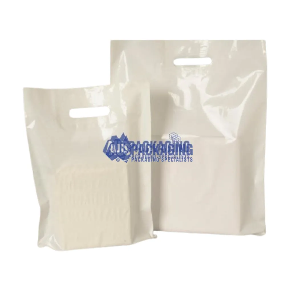 Carry Bags with Die Cut Handle- 350x460mm (DC45PB)