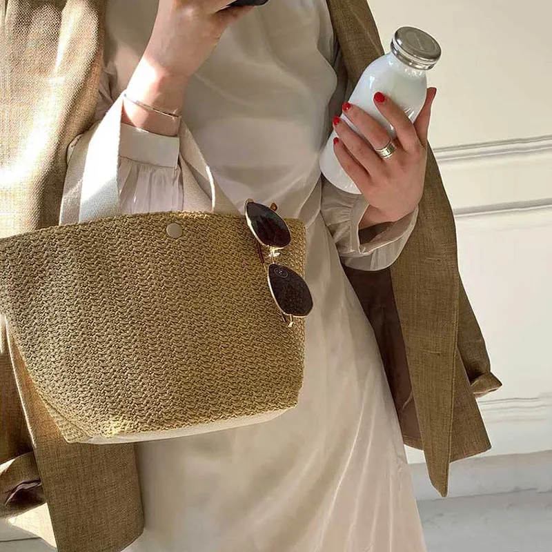 Casual Rattan summer Handbag