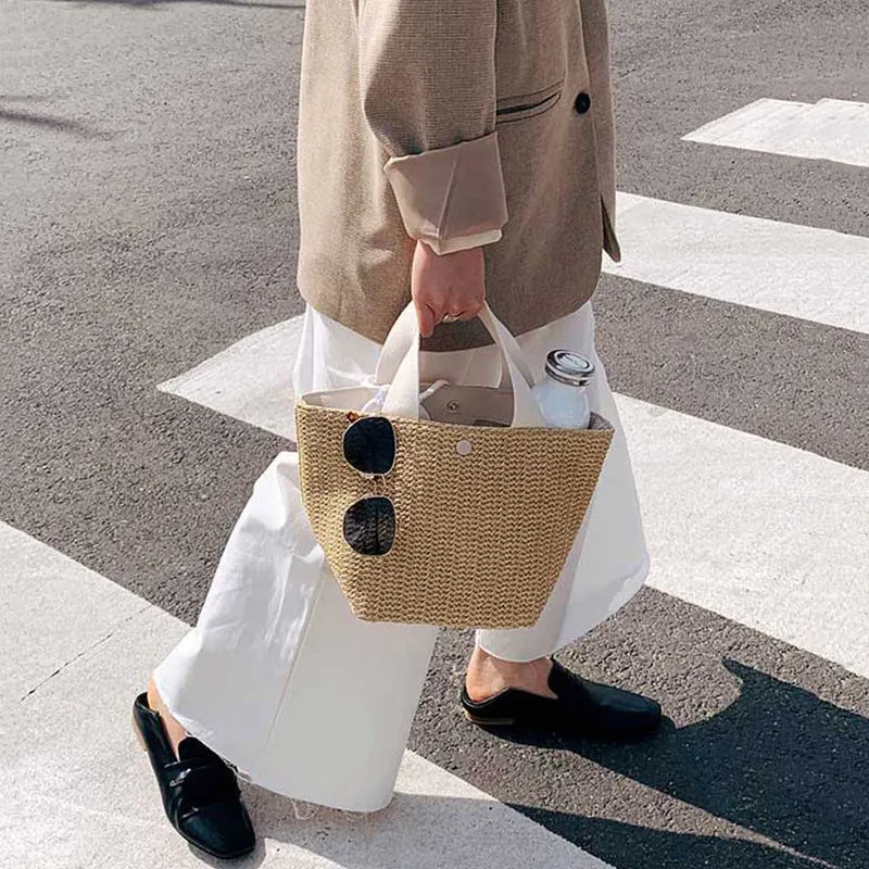 Casual Rattan summer Handbag
