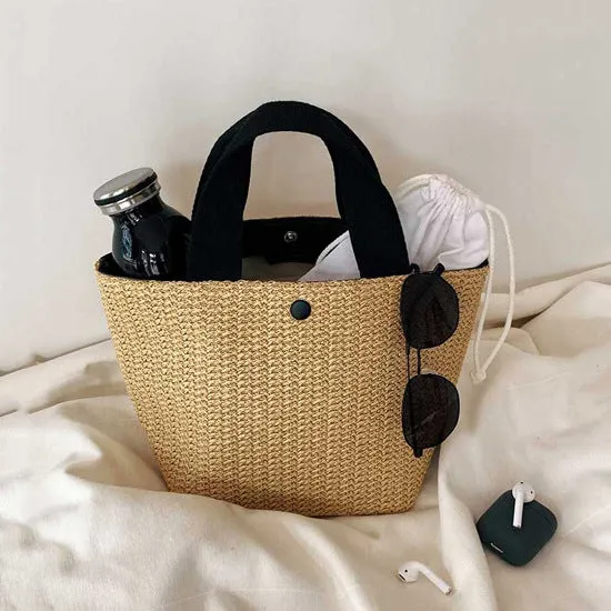 Casual Rattan summer Handbag