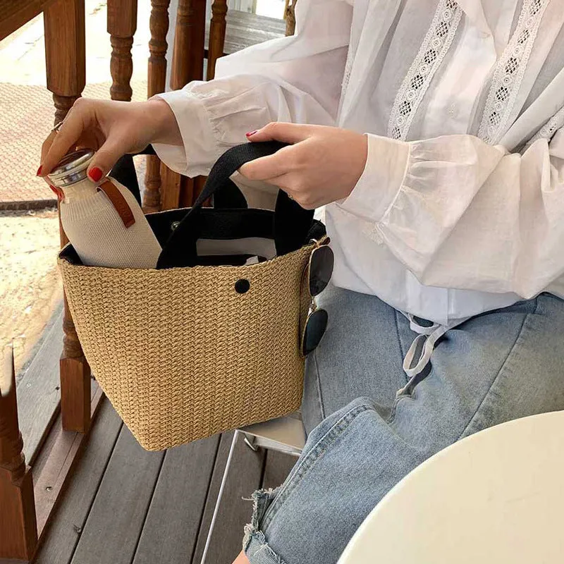 Casual Rattan summer Handbag