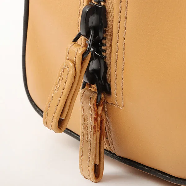 Chanel Around 2000 Made Cc Mark Plate Chain Shoulder Bag Beige