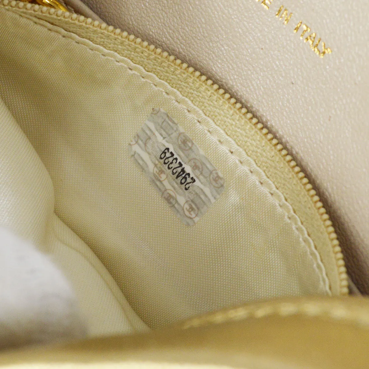 CHANEL Bijou Chain Shoulder Bag Gold Lambskin