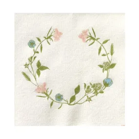 Dinner Napkins - Françoise Paviot - Fleurs Des Pres