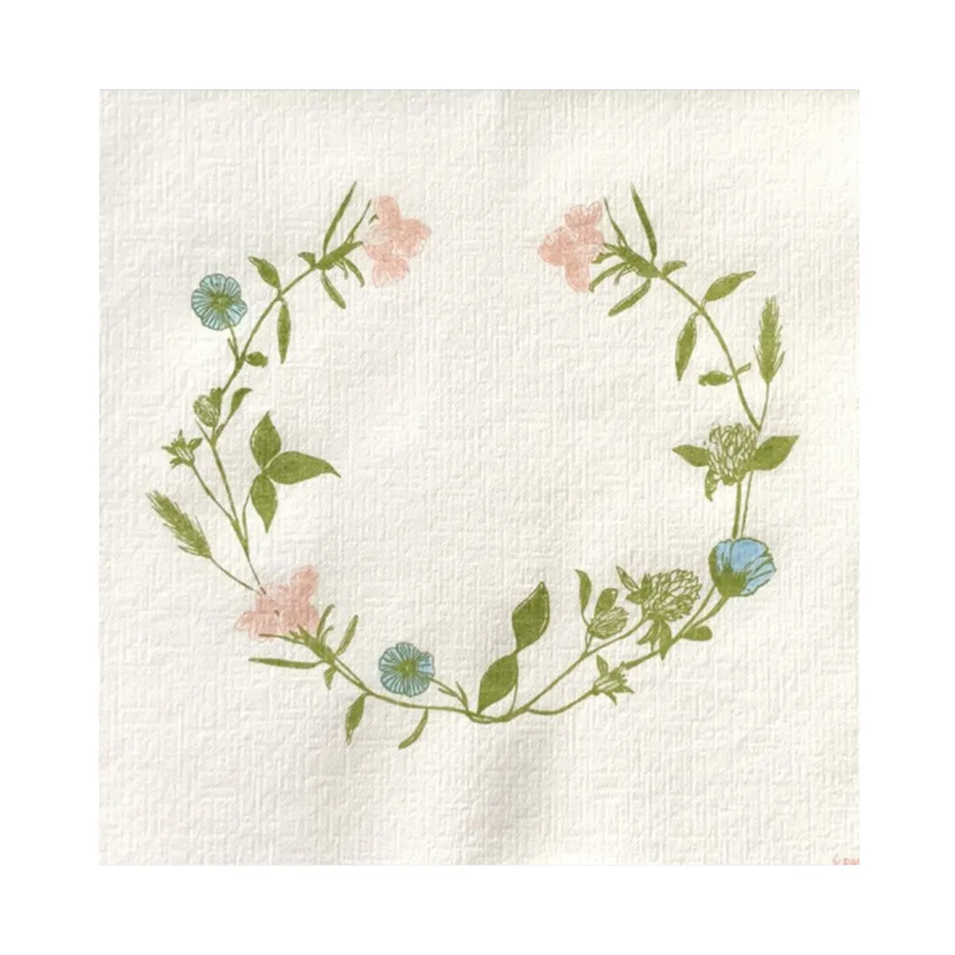 Dinner Napkins - Françoise Paviot - Fleurs Des Pres