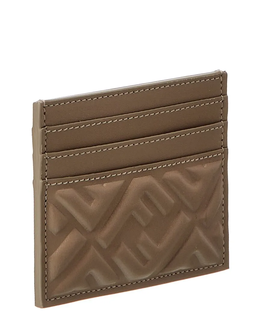 FENDI Baguette Leather Card Holder