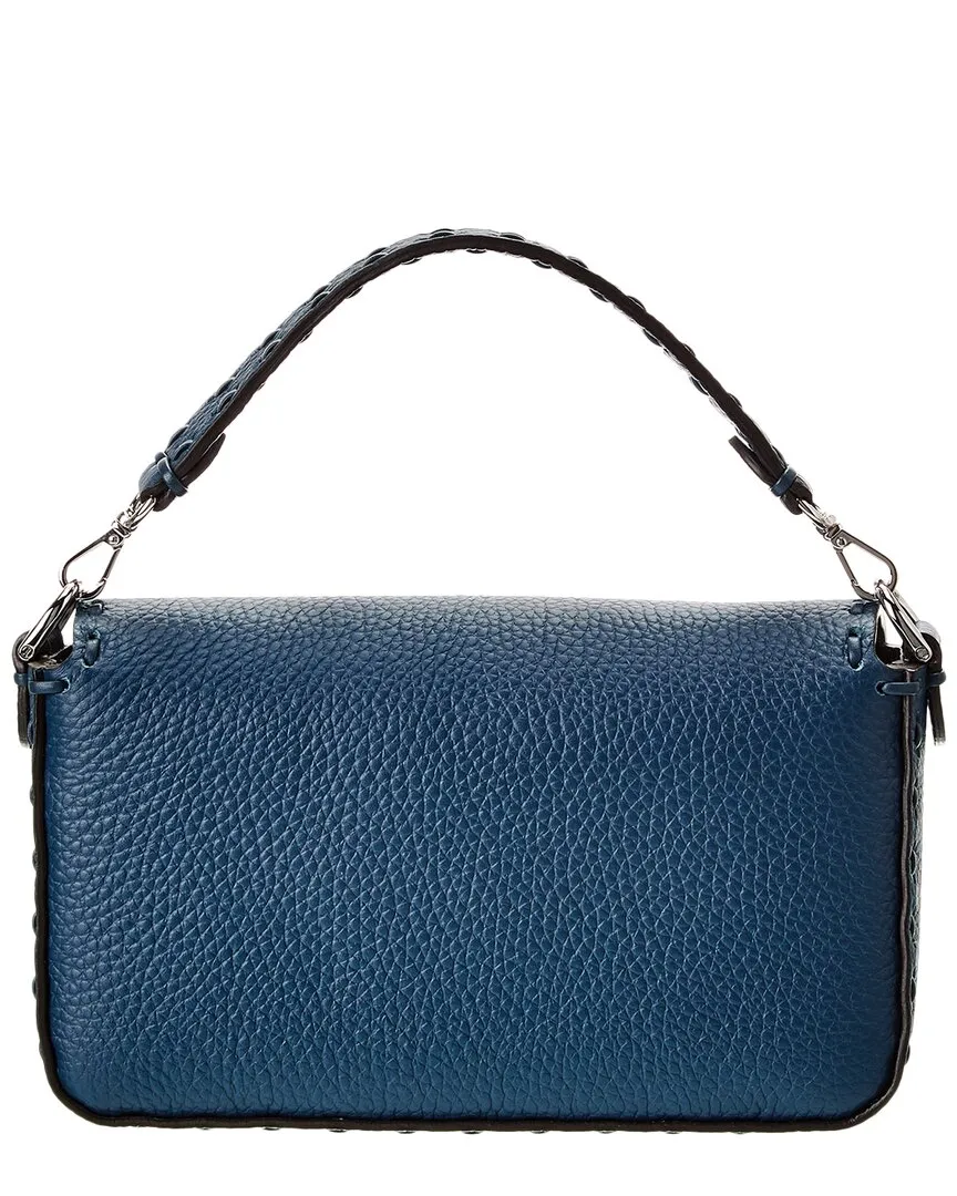 FENDI Baguette Mini Leather Shoulder Bag