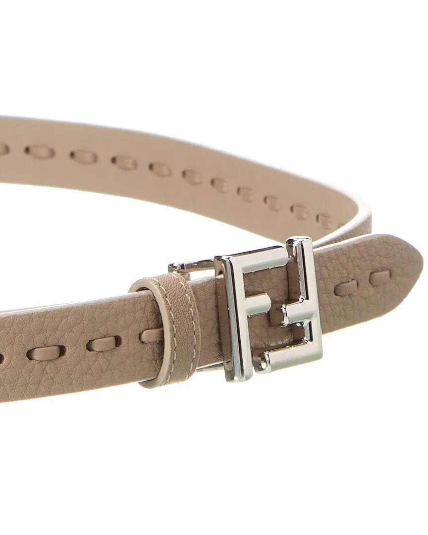 FENDI FF Leather Belt