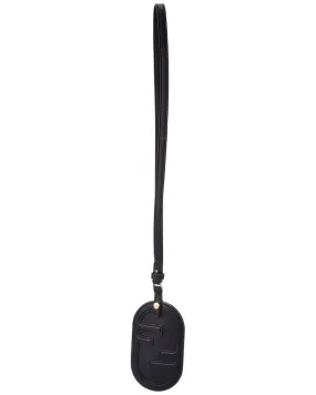 FENDI O'Lock Leather Name Badge