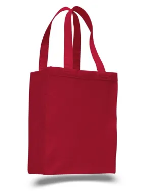 Heavy Canvas Tote Bags with Gusset, Medium Size