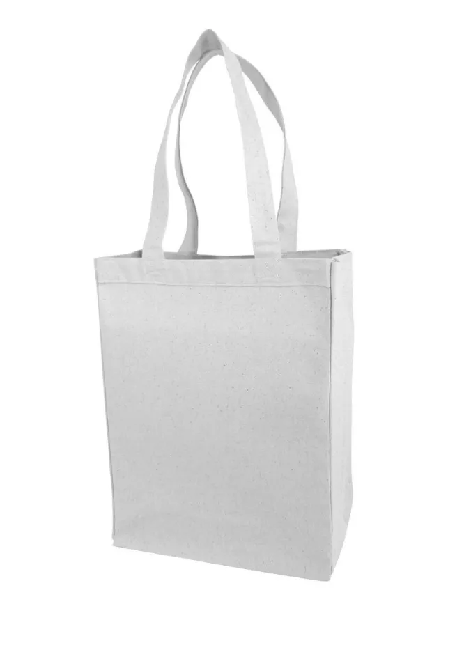 Heavy Canvas Tote Bags with Gusset, Medium Size