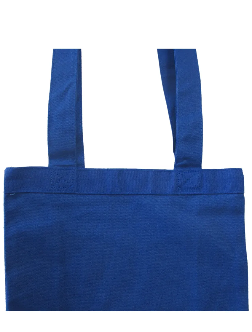 Heavy Canvas Tote Bags with Gusset, Small Size