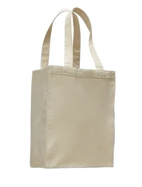 Heavy Canvas Tote Bags with Gusset, Small Size