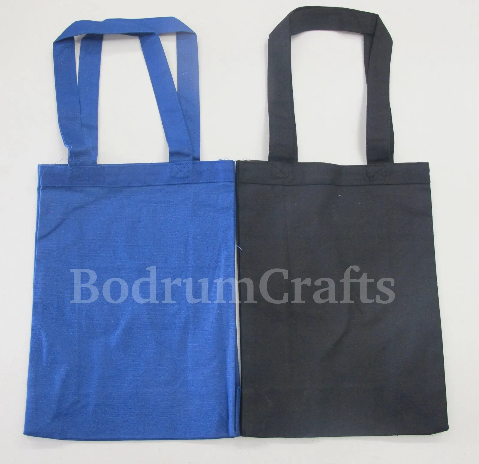 Heavy Canvas Tote Bags with Gusset, Small Size