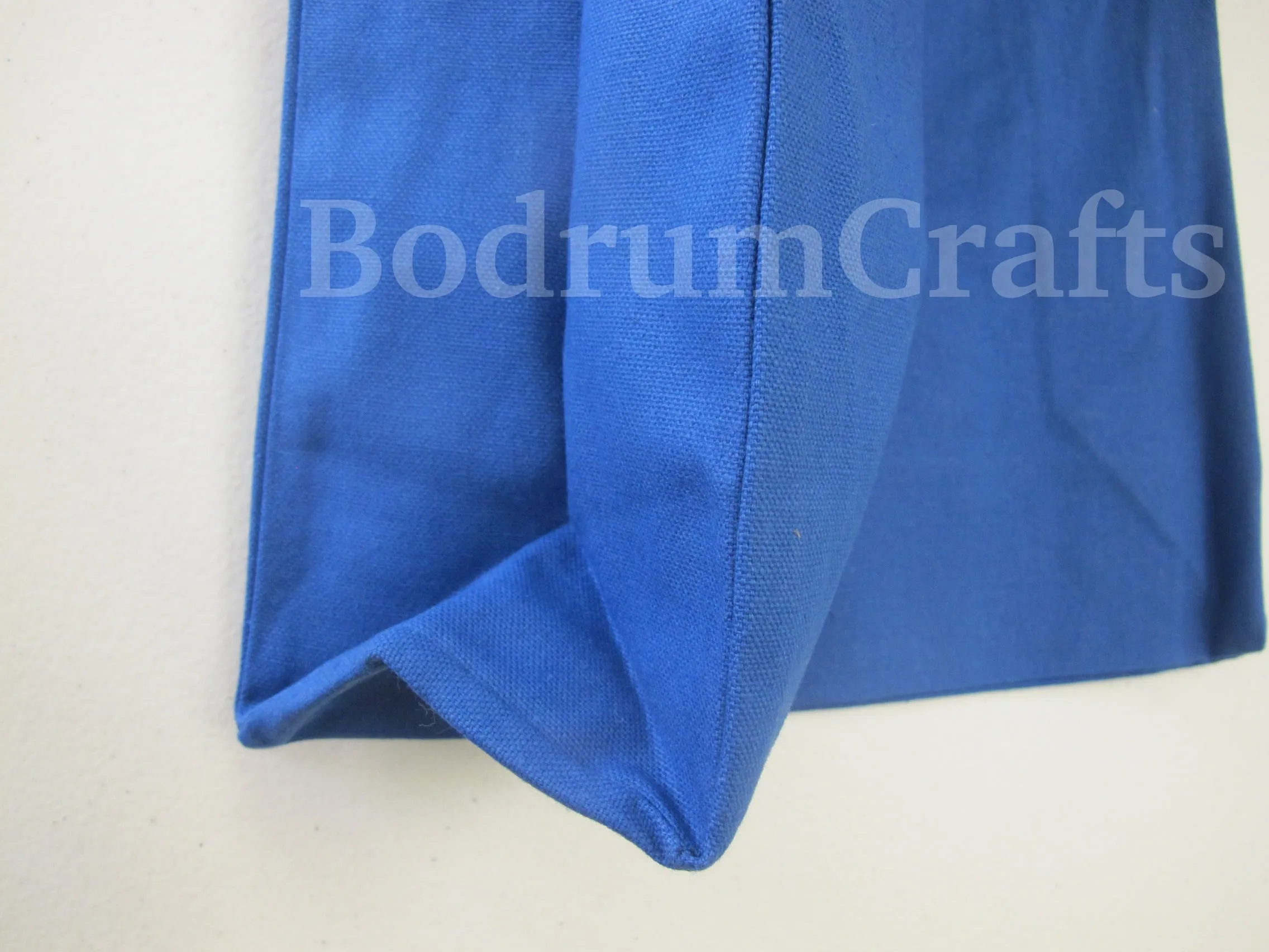 Heavy Canvas Tote Bags with Gusset, Small Size