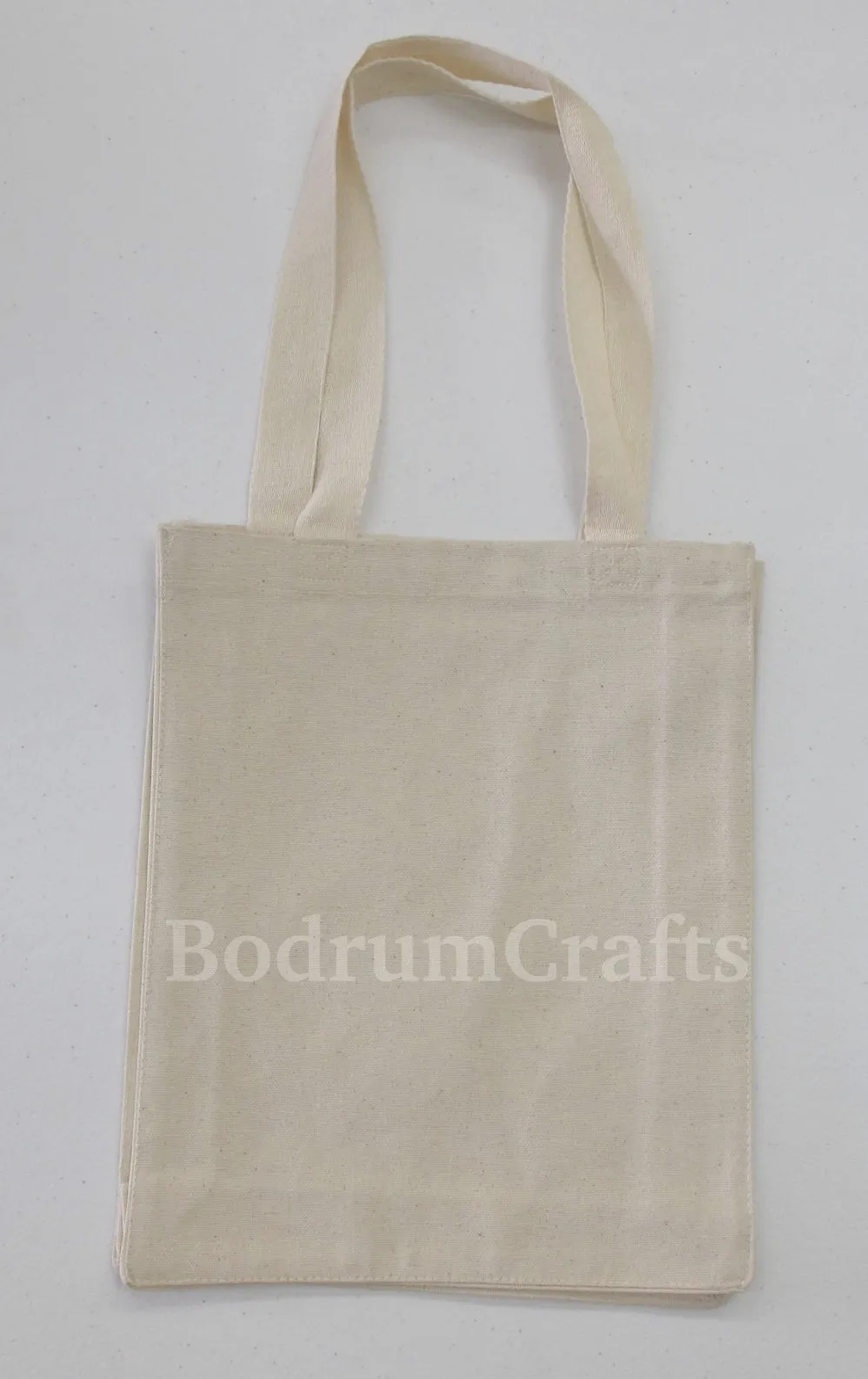 Heavy Canvas Tote Bags with Gusset, Small Size
