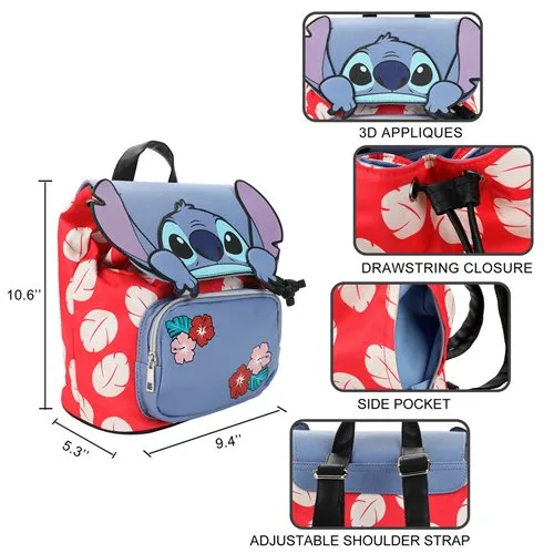 Lilo & Stitch Floral Mini-Backpack