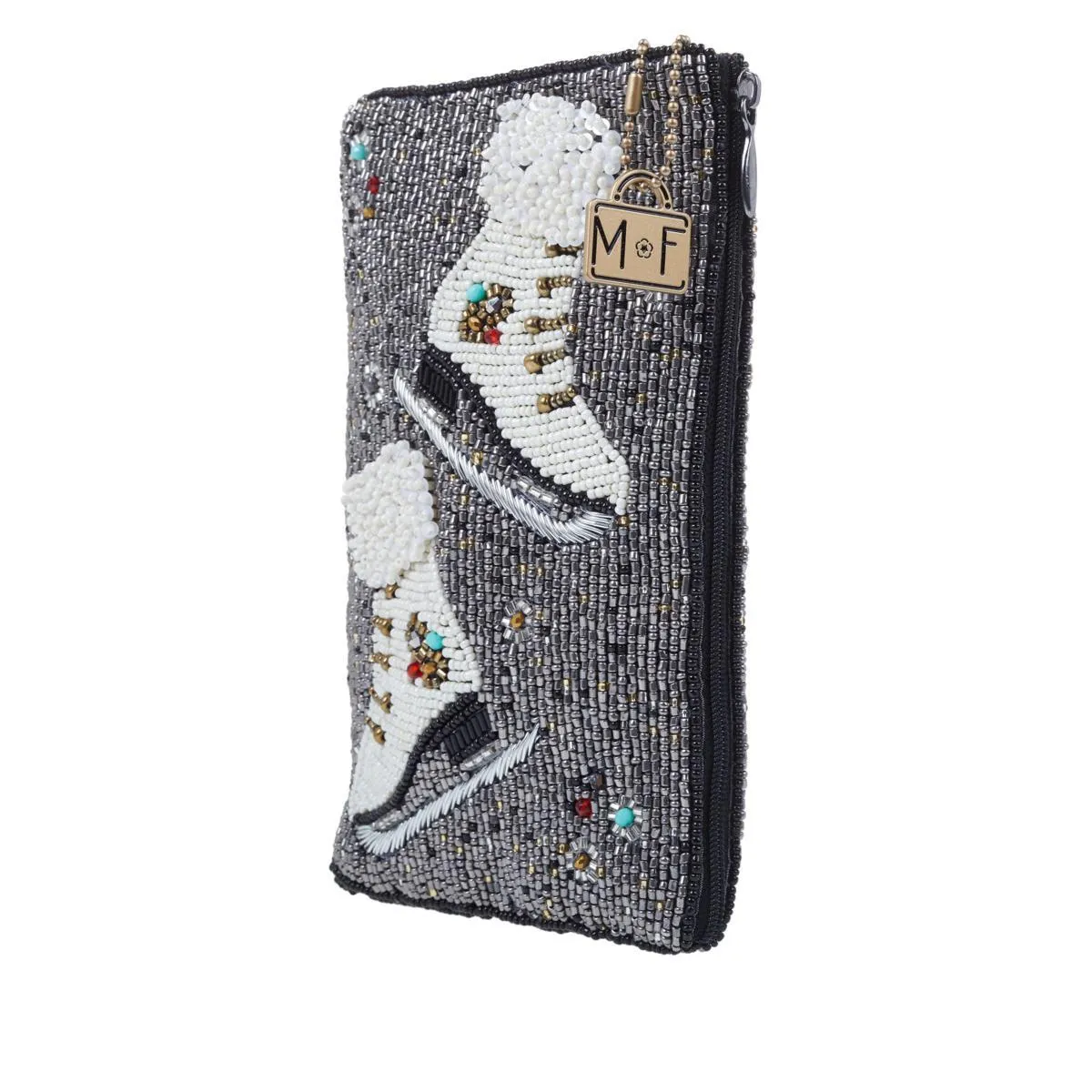 Mary Frances Cheap Skate Beaded Crossbody Phone Pouch
