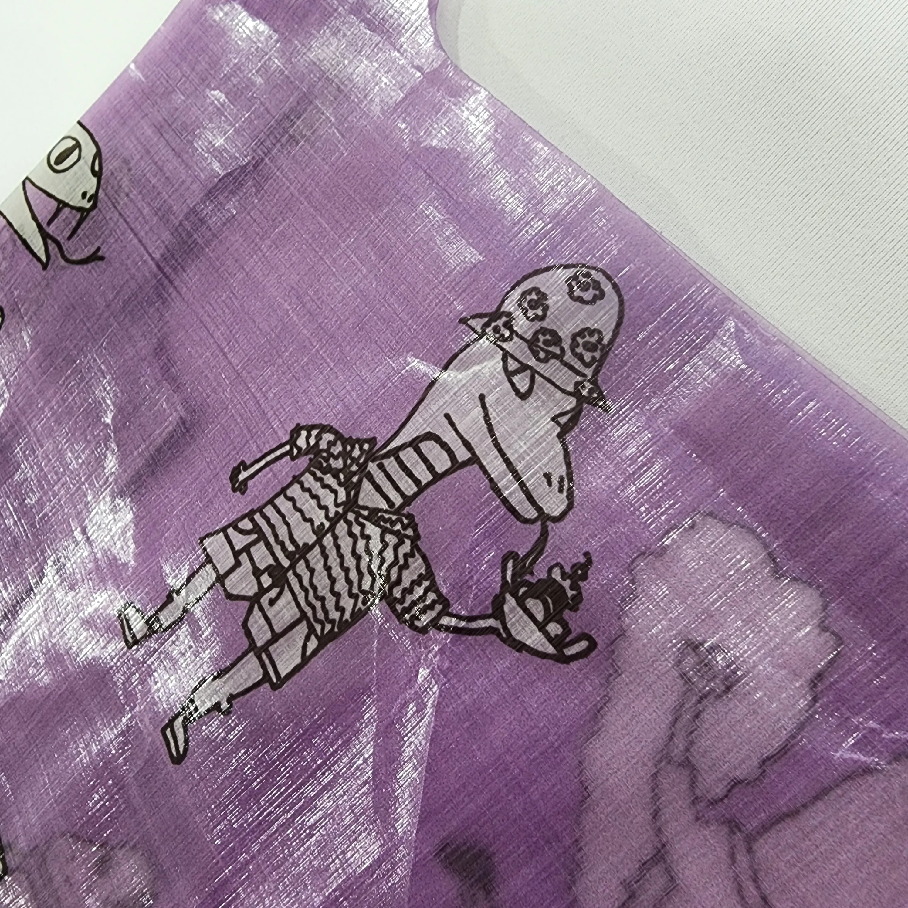 Medium Shopping Bag "Grape Bois" - by Caman Skelton