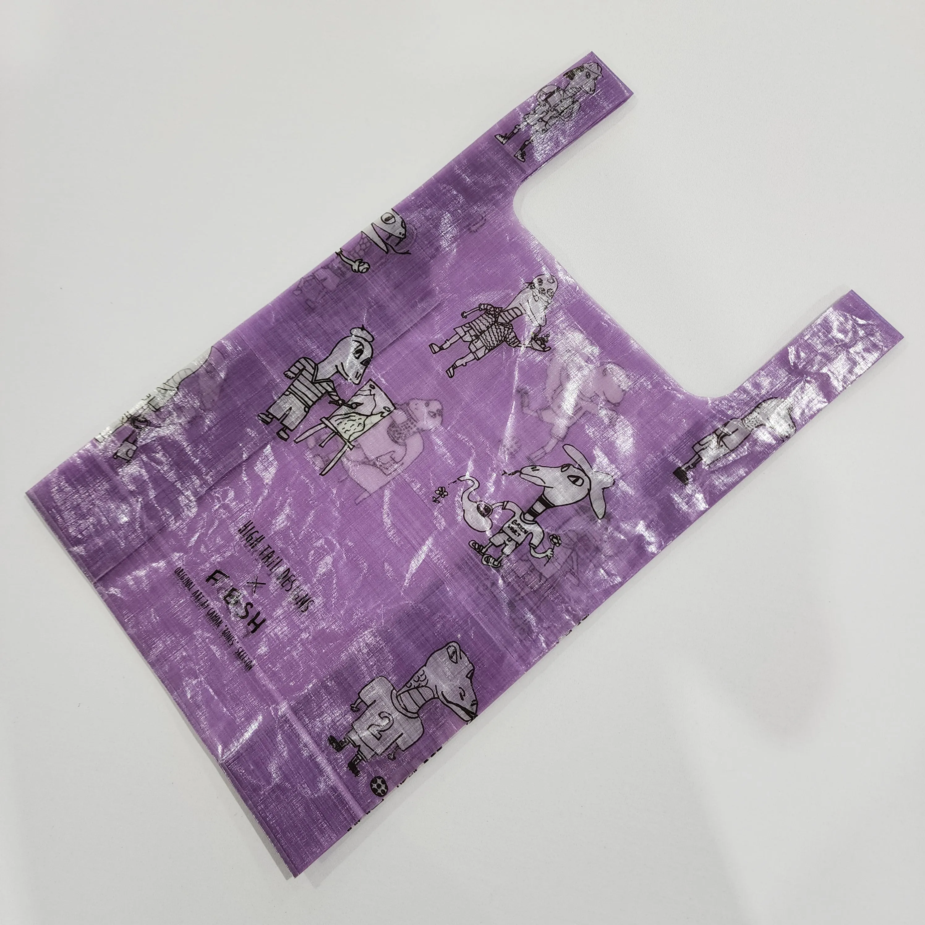 Medium Shopping Bag "Grape Bois" - by Caman Skelton
