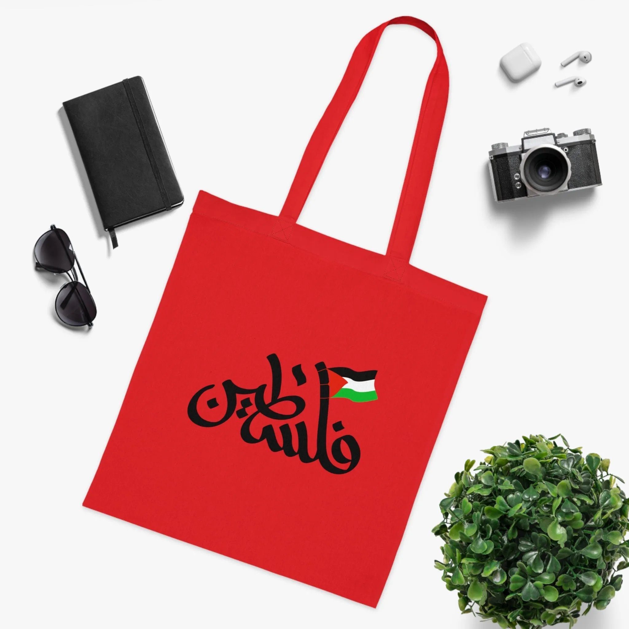 Palestine Flag Tote Bag