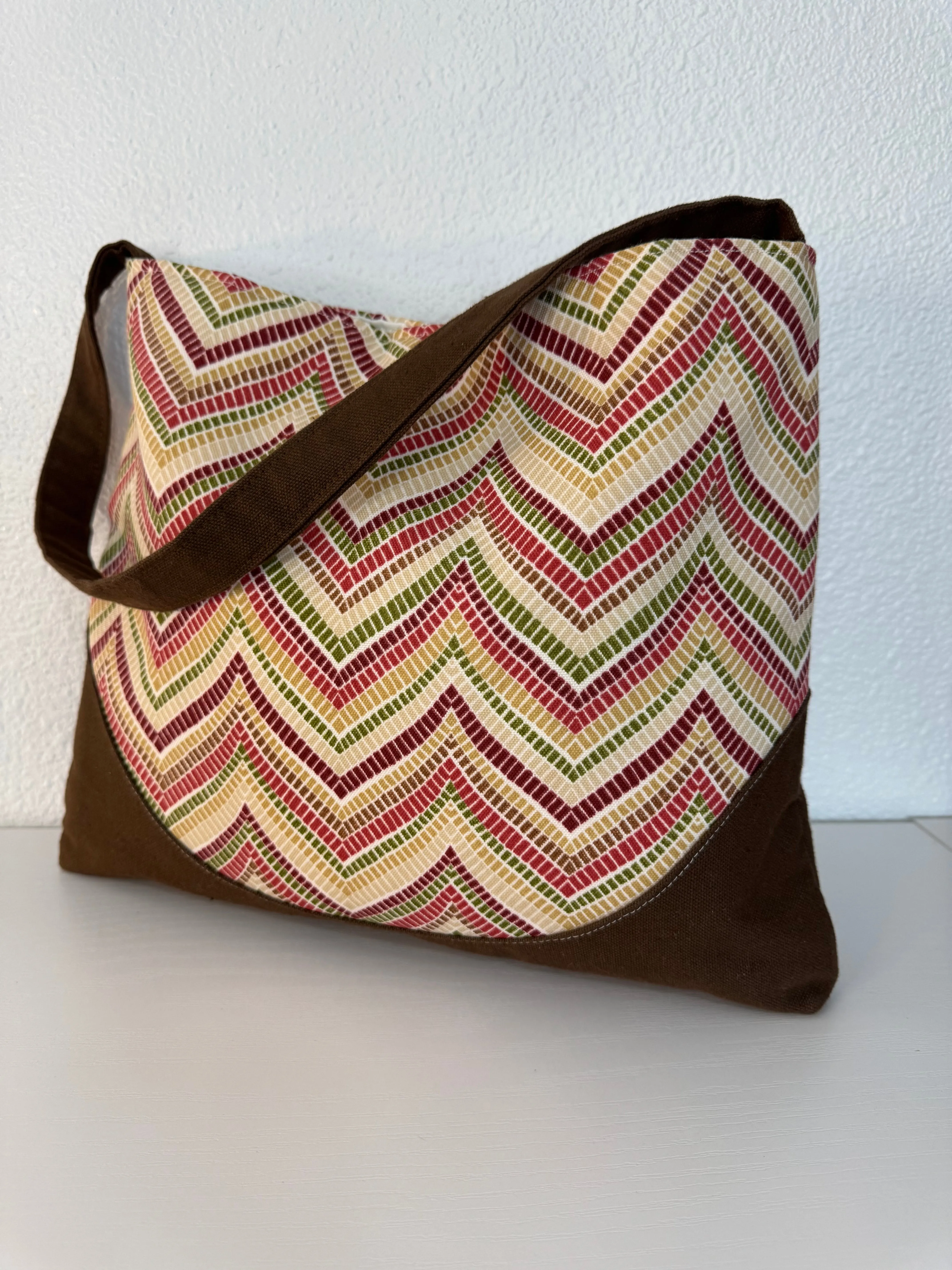 Red Green and Gold Handbag Purse Tote