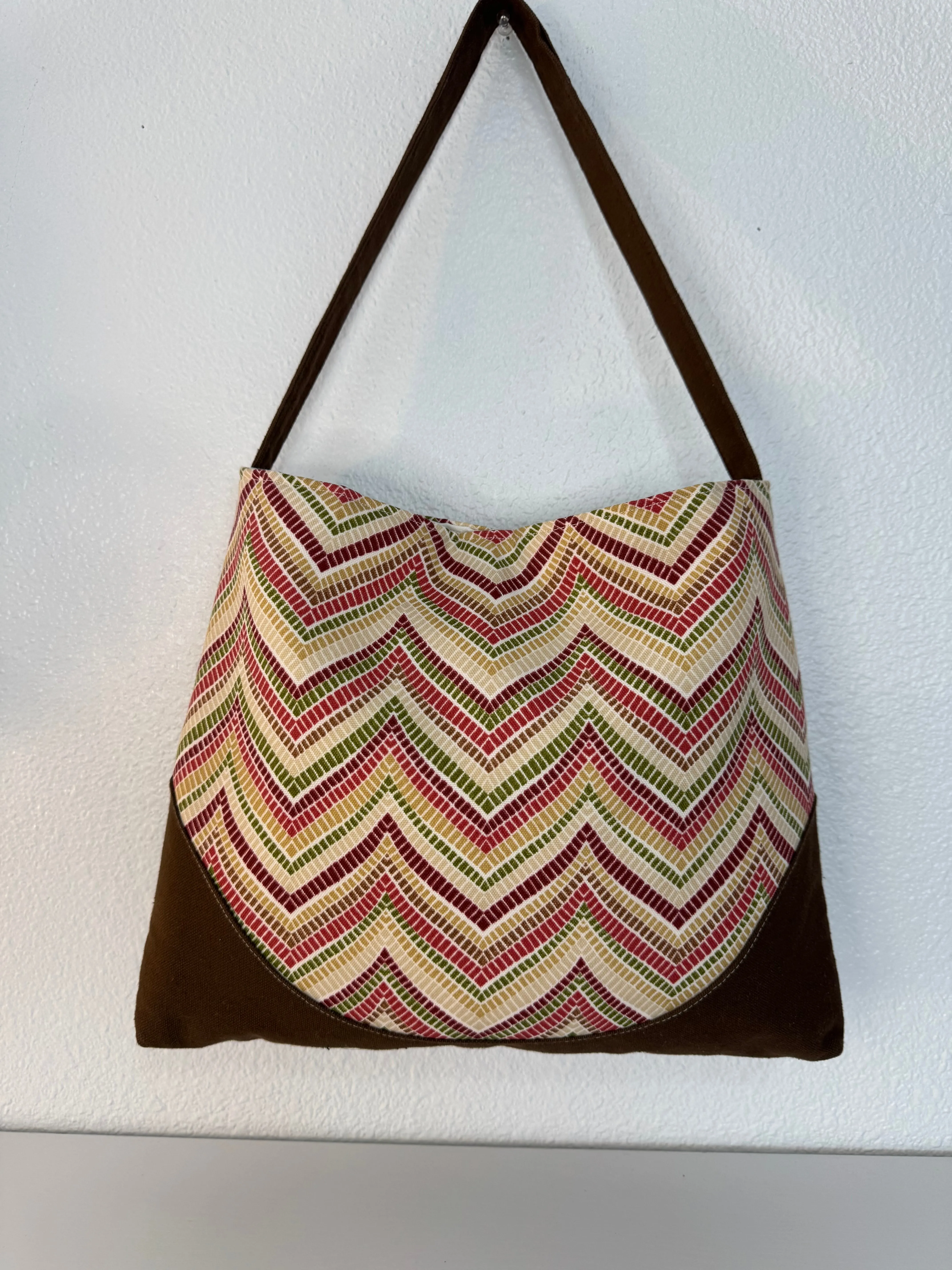 Red Green and Gold Handbag Purse Tote