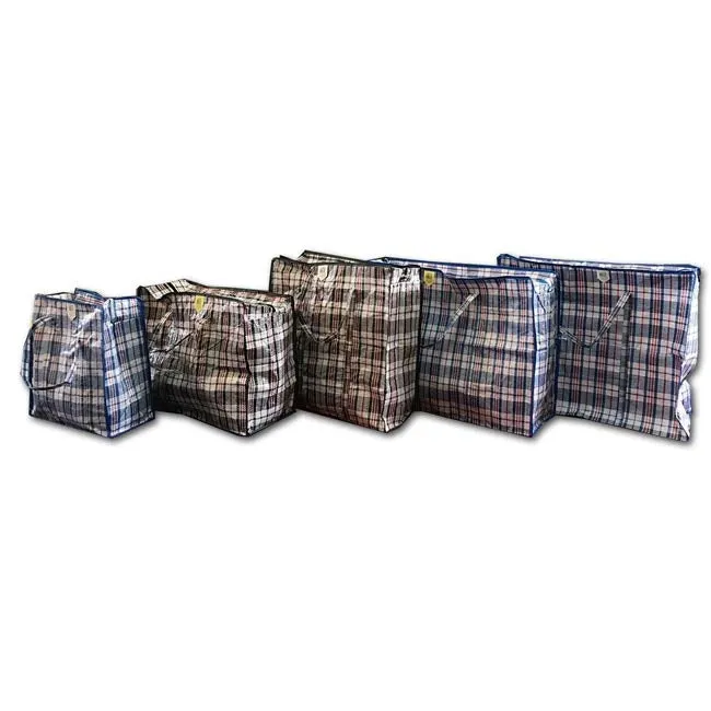Shopping Bag PVC Check Design Extra Large