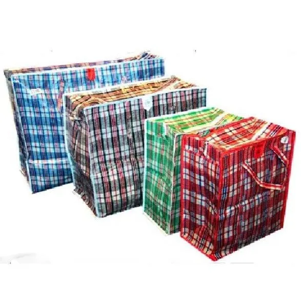 Shopping Bag PVC Check Design Extra Large